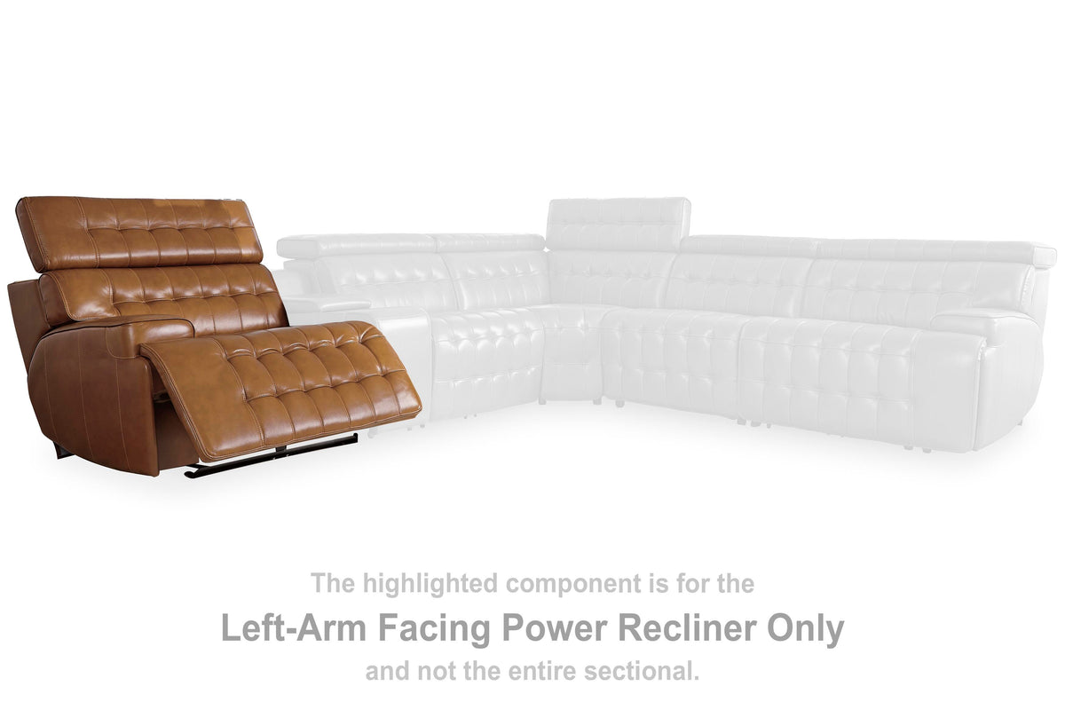 Temmpton LAF Zero Wall Power Recliner Leather