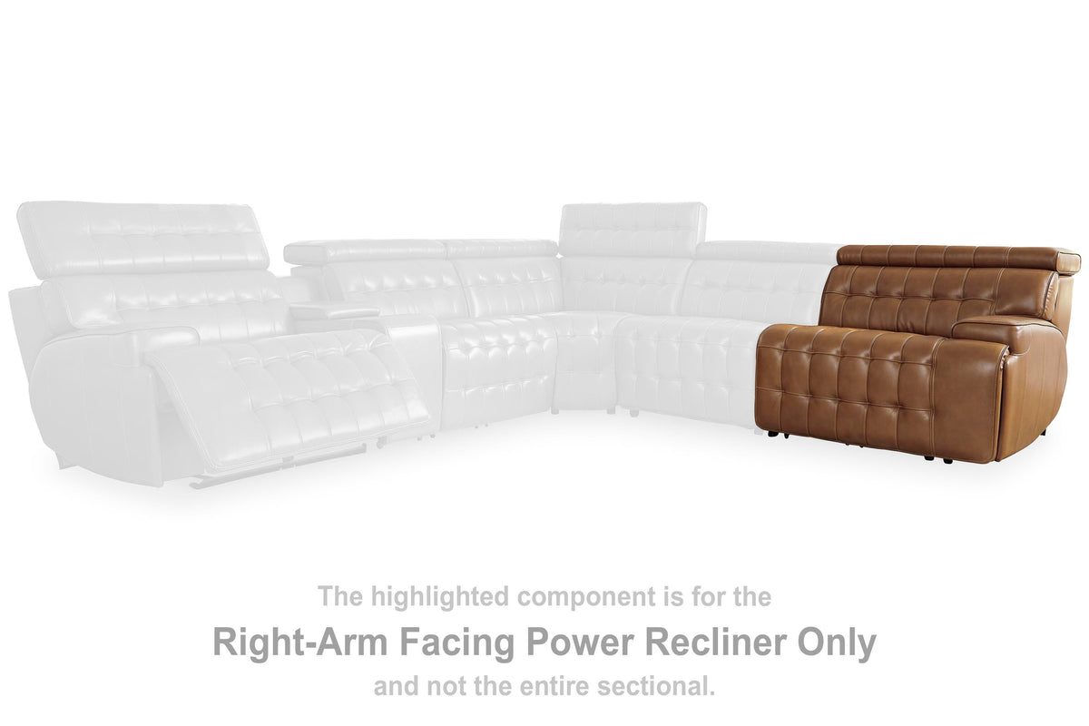 Temmpton RAF Zero Wall Power Recliner Leather
