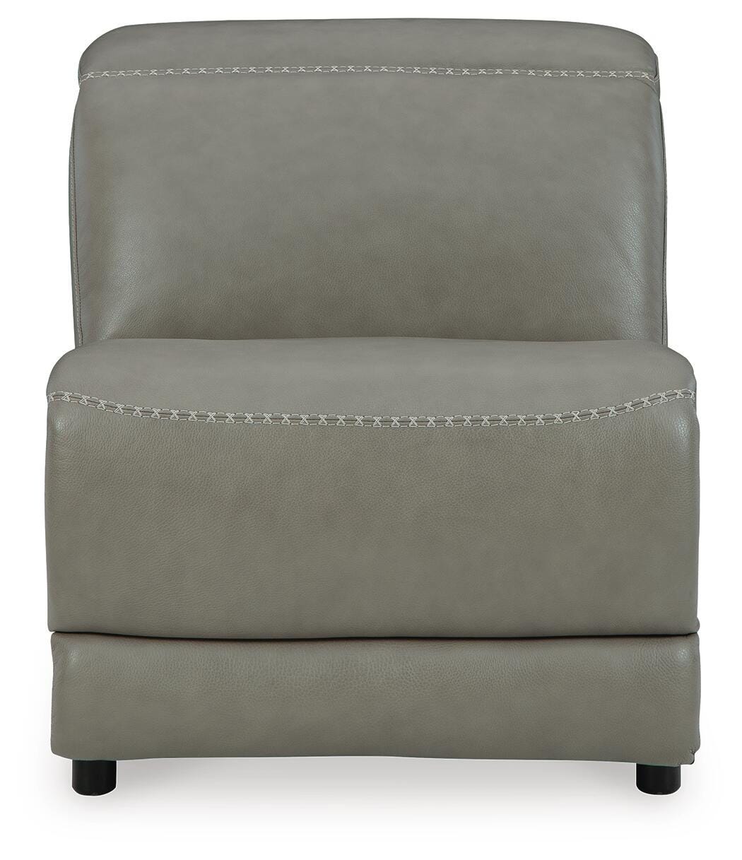 Correze Armless Chair Leather