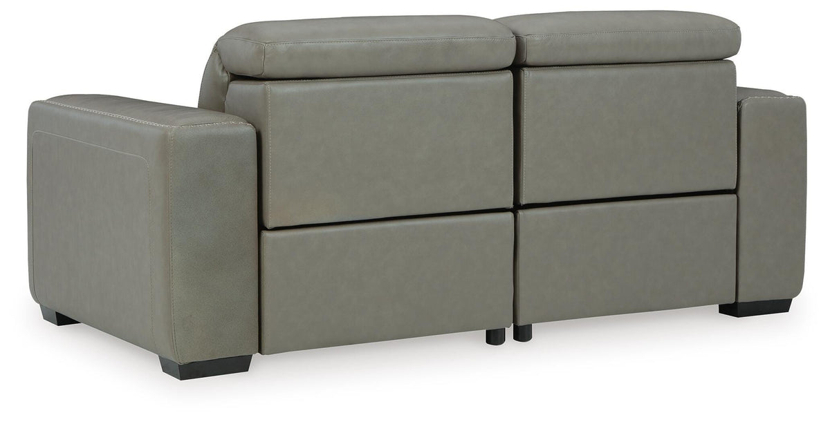 Correze 2-Piece Power Reclining Sectional Leather