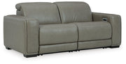 Correze 2-Piece Power Reclining Sectional Leather