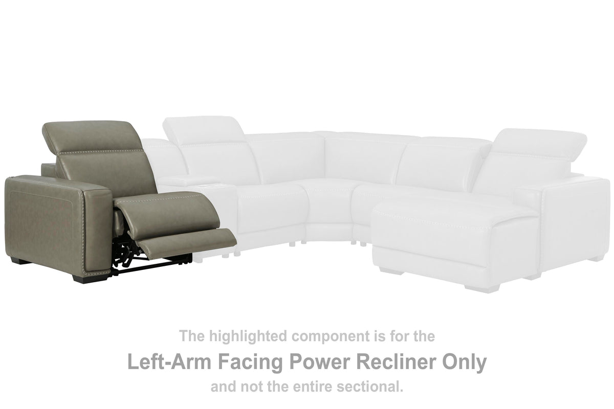 Correze LAF Zero Wall Power Recliner Leather