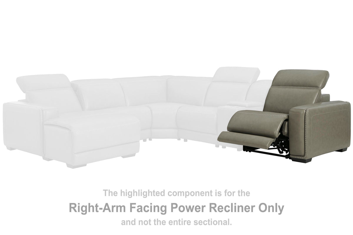 Correze RAF Zero Wall Power Recliner Leather
