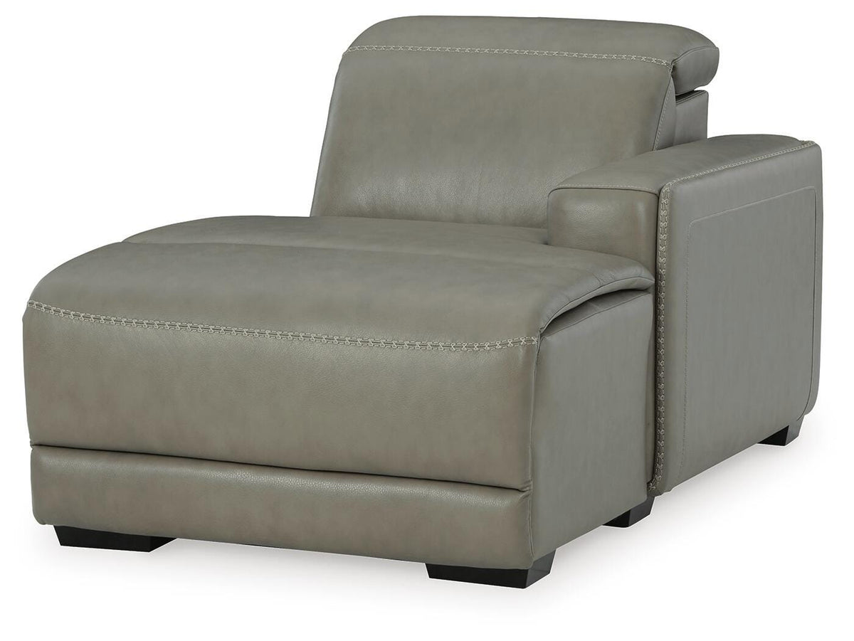 Correze RAF PWR Reclining Back Chaise Leather