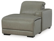 Correze RAF PWR Reclining Back Chaise Leather