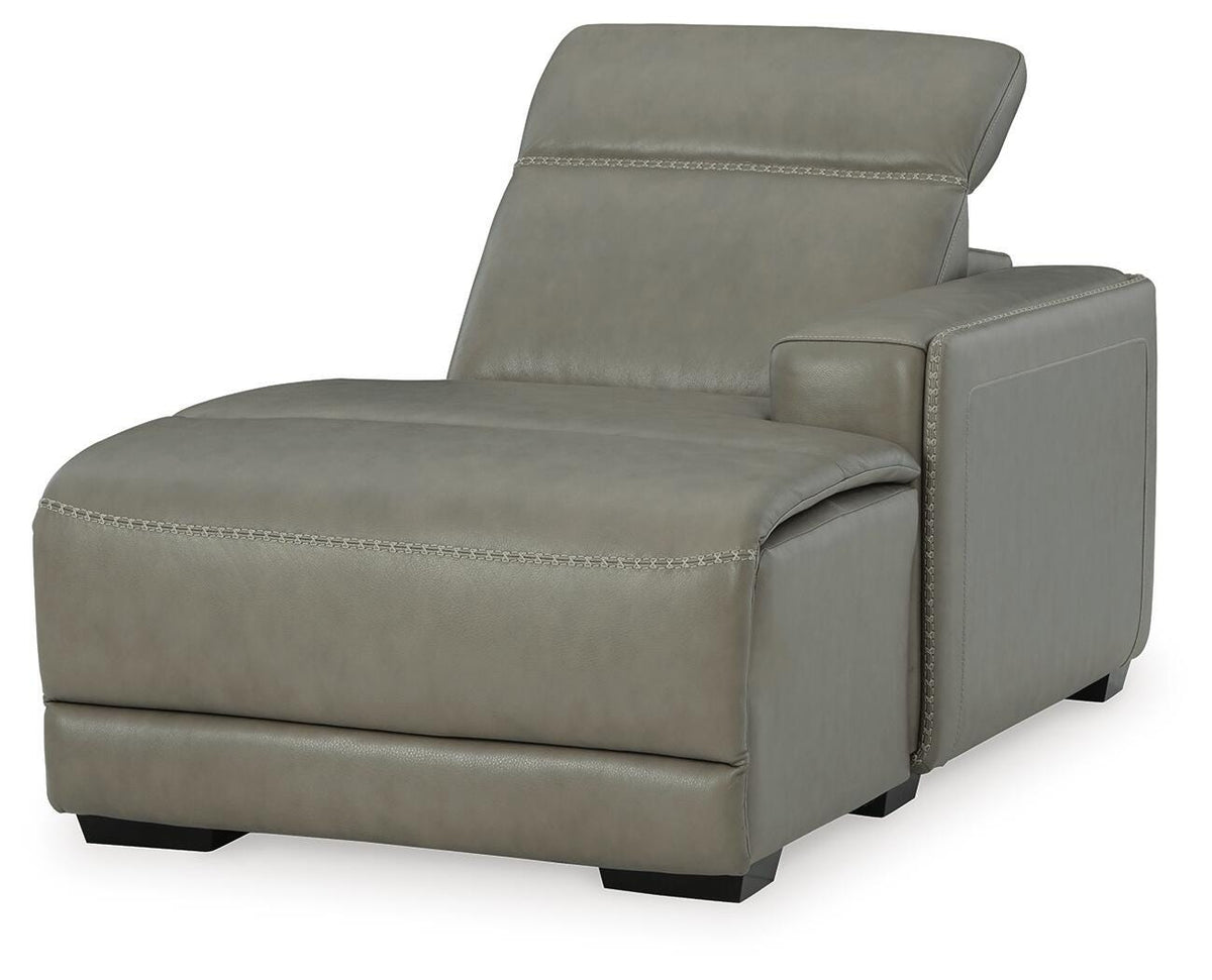 Correze RAF PWR Reclining Back Chaise Leather