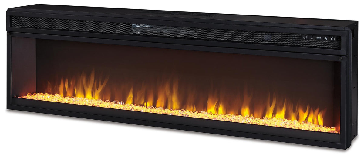 Entertainment Accessories Wide Fireplace Insert