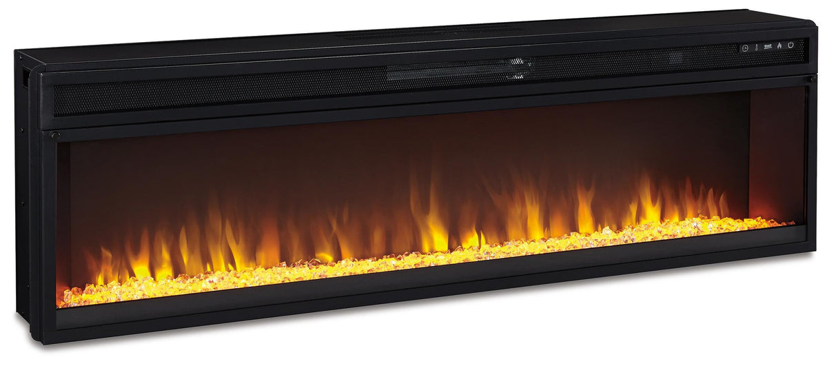 Entertainment Accessories Wide Fireplace Insert