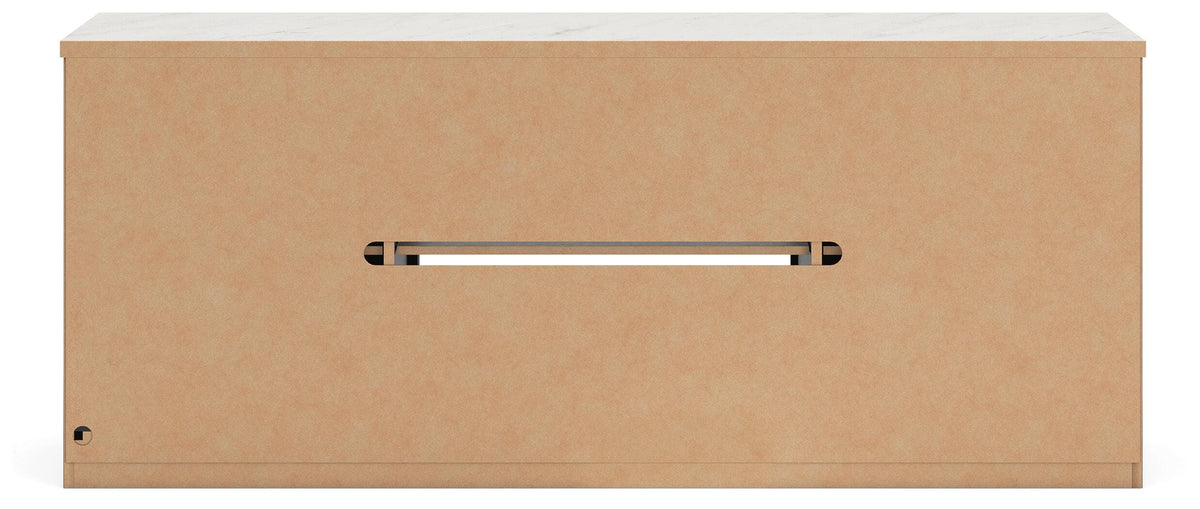 Cadmori XL TV Stand w/Fireplace Option