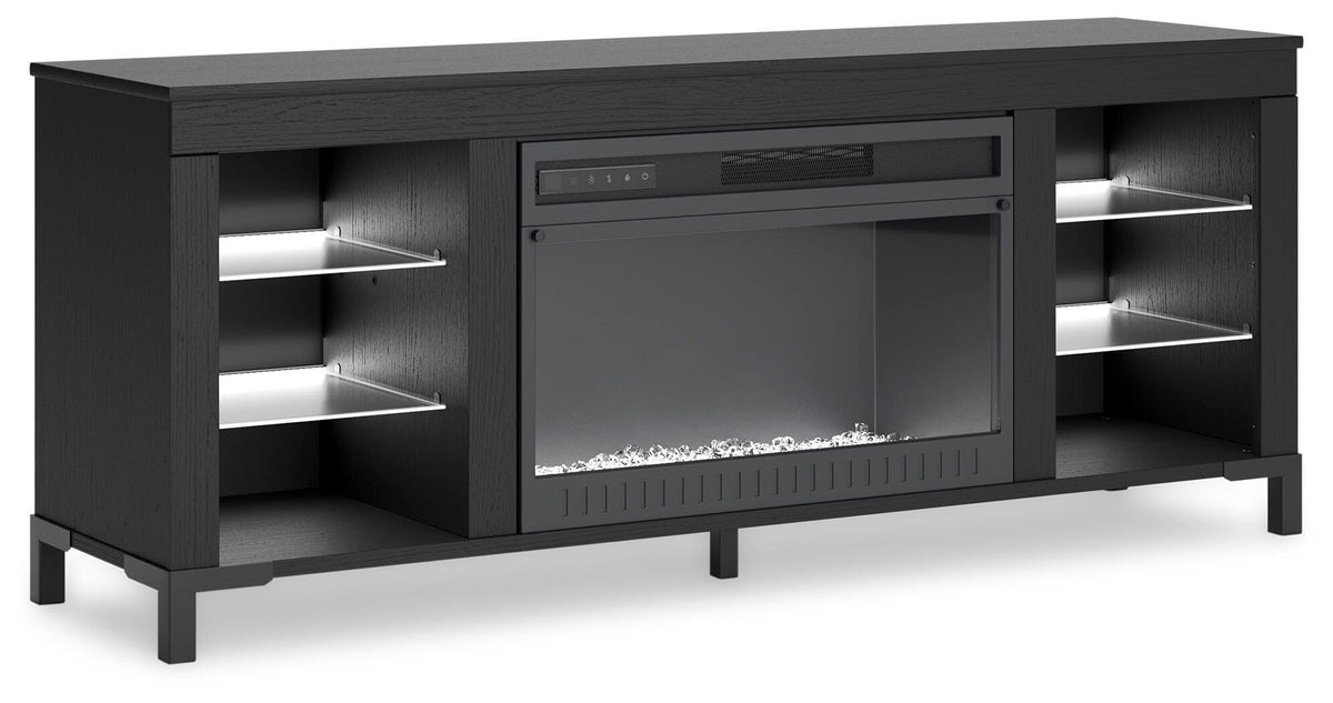 Cayberry TV Stand with Fireplace