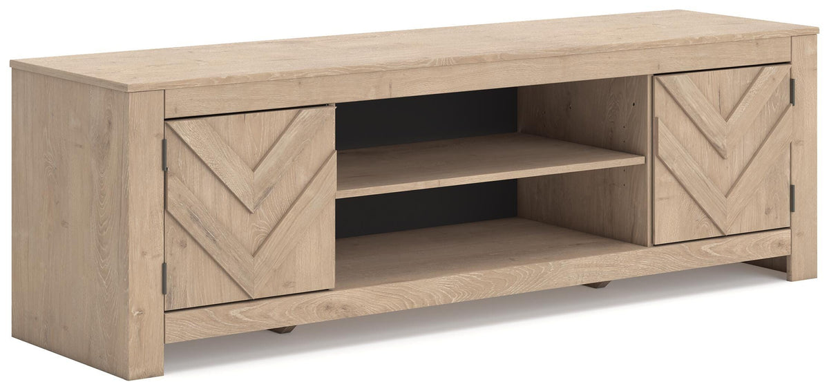 Cayboni LG TV Stand w/Fireplace Option