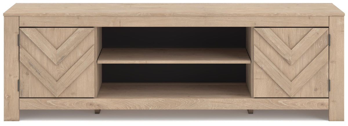 Cayboni LG TV Stand w/Fireplace Option