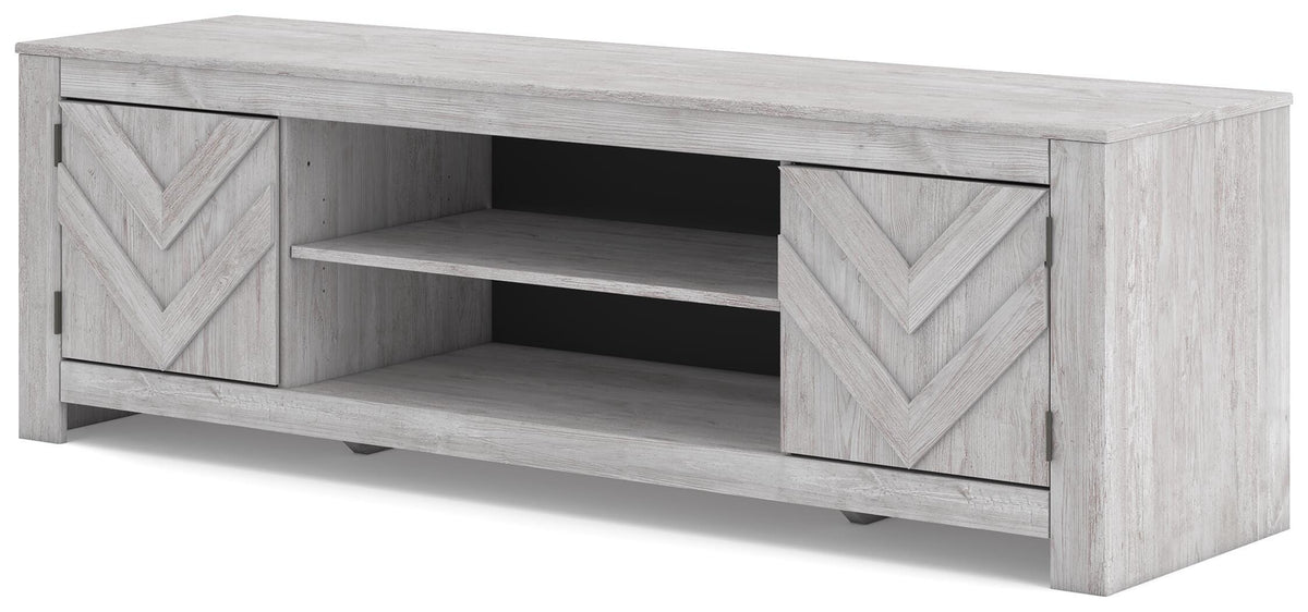 Cayboni LG TV Stand w/Fireplace Option