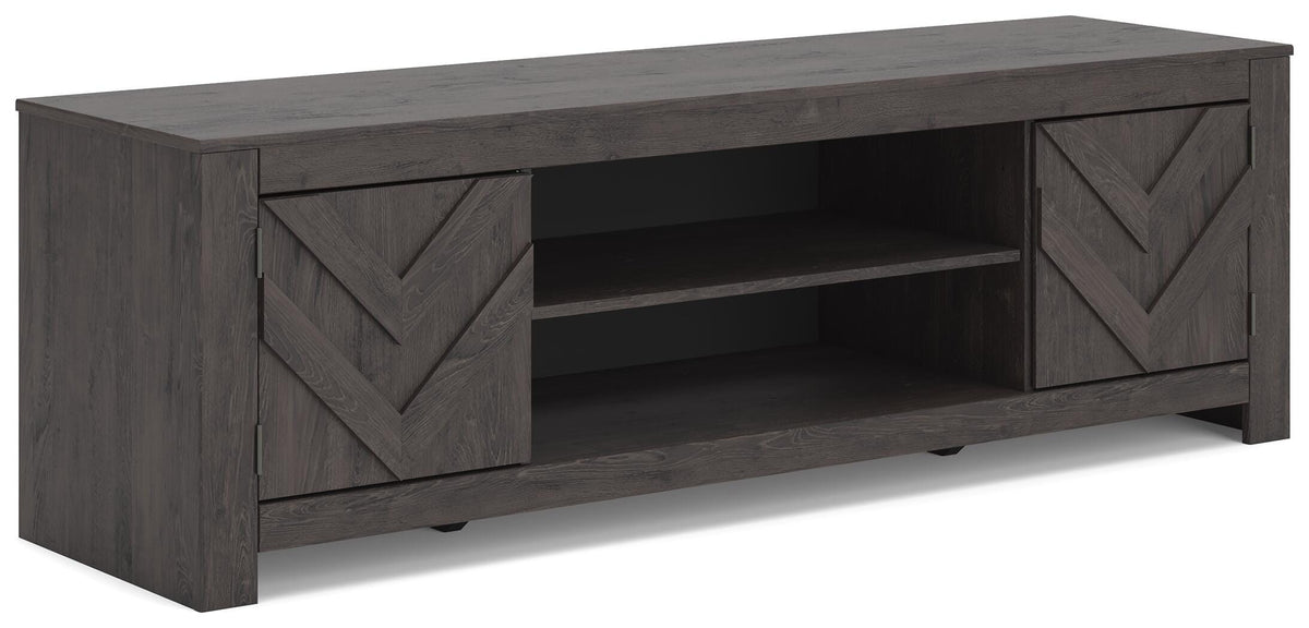Cayboni LG TV Stand w/Fireplace Option