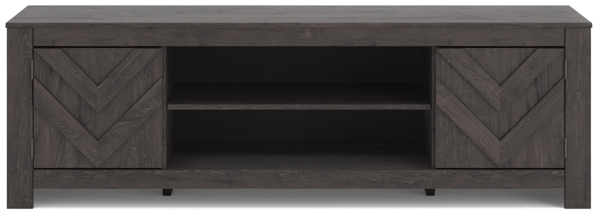 Cayboni LG TV Stand w/Fireplace Option
