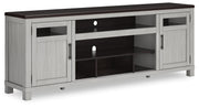 Darborn XL TV Stand w/Fireplace Option