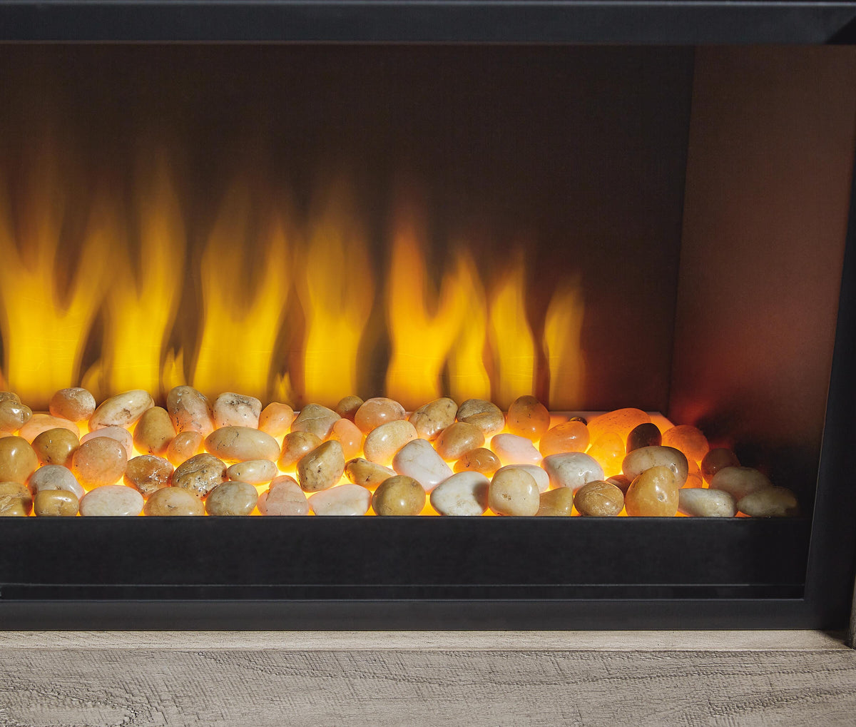 Entertainment Accessories Wide Fireplace Insert
