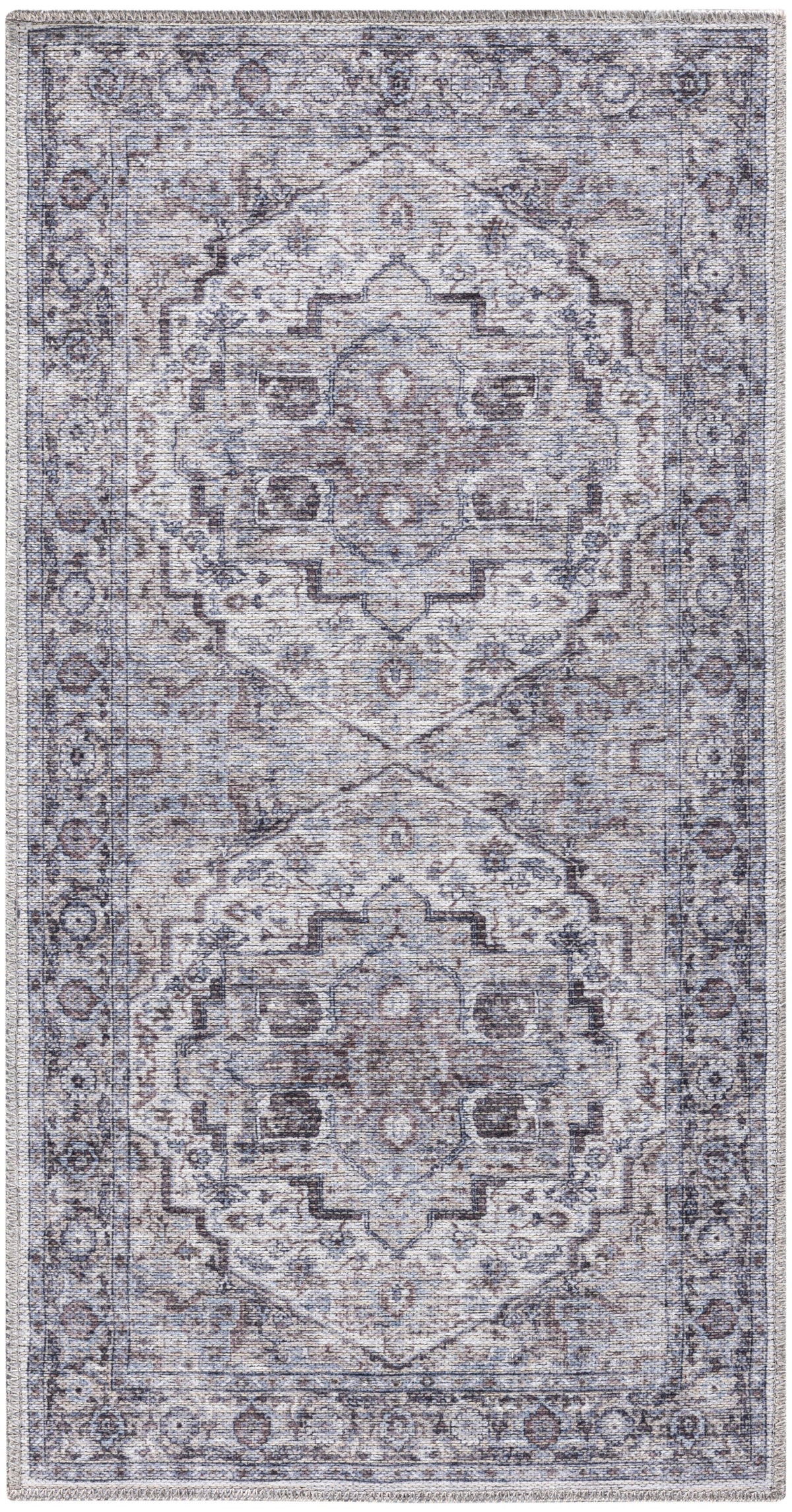 New Concept Washables SR101 Ivory Beige Rug - Rectangle