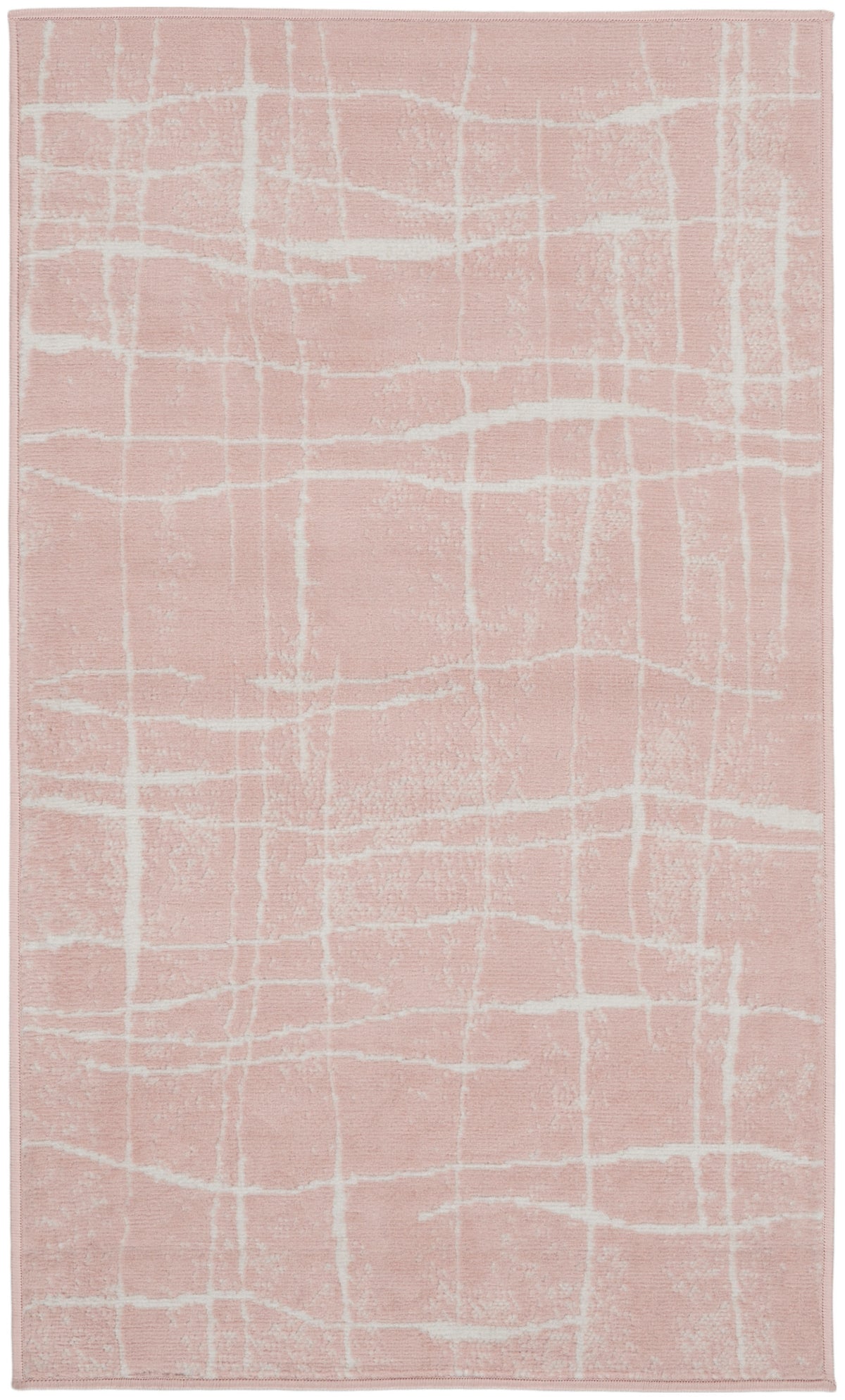 Whimsicle WHS09 Pink Ivory Rug - Rectangle