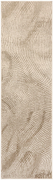 Central Park West CEP01 Beige Brown Rug - Runner