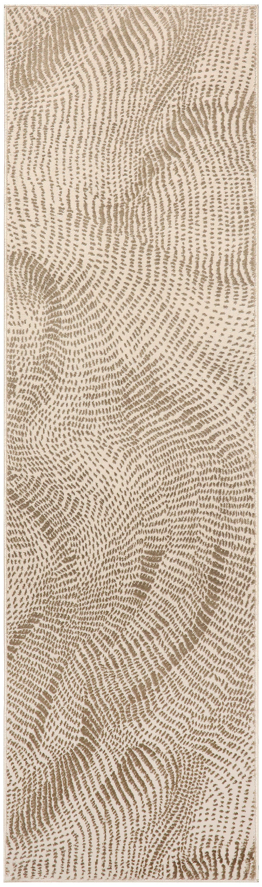 Central Park West CEP01 Beige Brown Rug - Runner