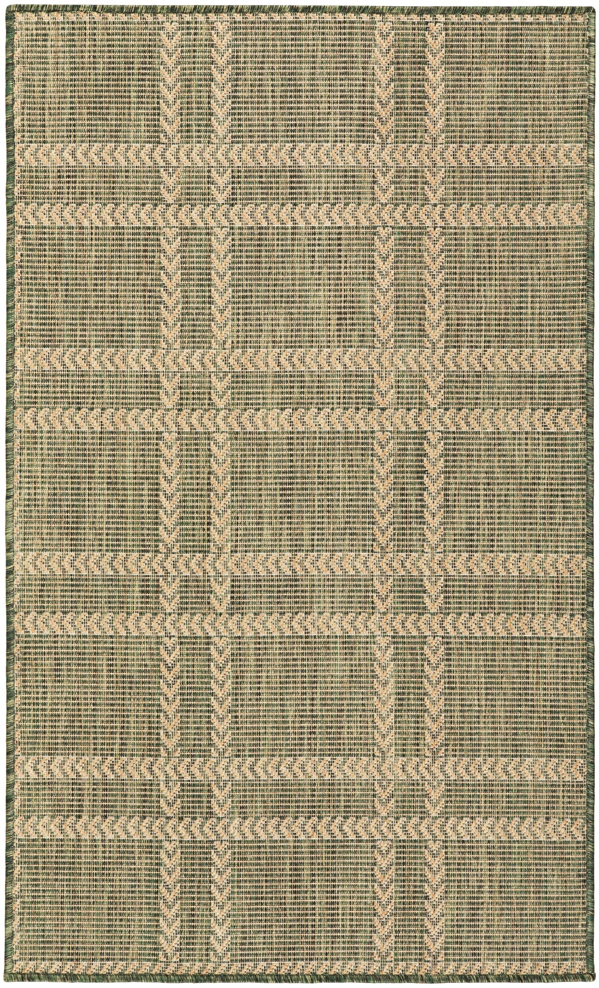 Horizon Indoor/Outdoor HOZ04 Green Rug - Rectangle