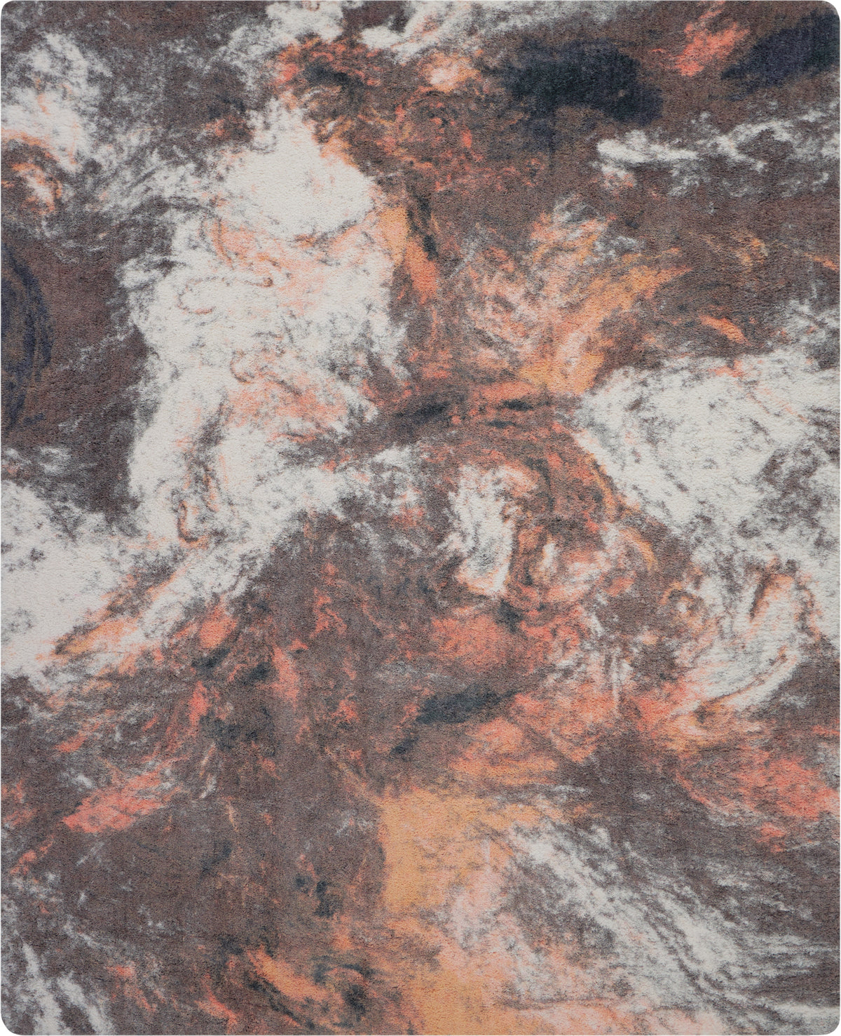 Corsica Shag CRC05 Blue Multicolor Rug - Rectangle