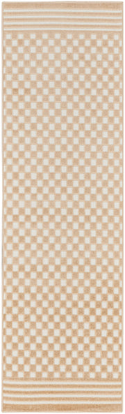 Care Free CAF02 Taupe Rug - Runner
