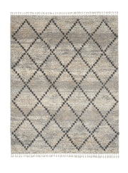 Oslo Shag OSL01 Silver Grey Rug - Rectangle