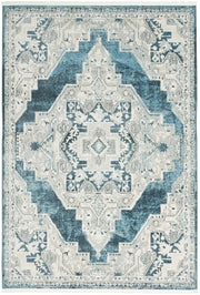 Carina CNA01 Blue Grey Rug - Rectangle