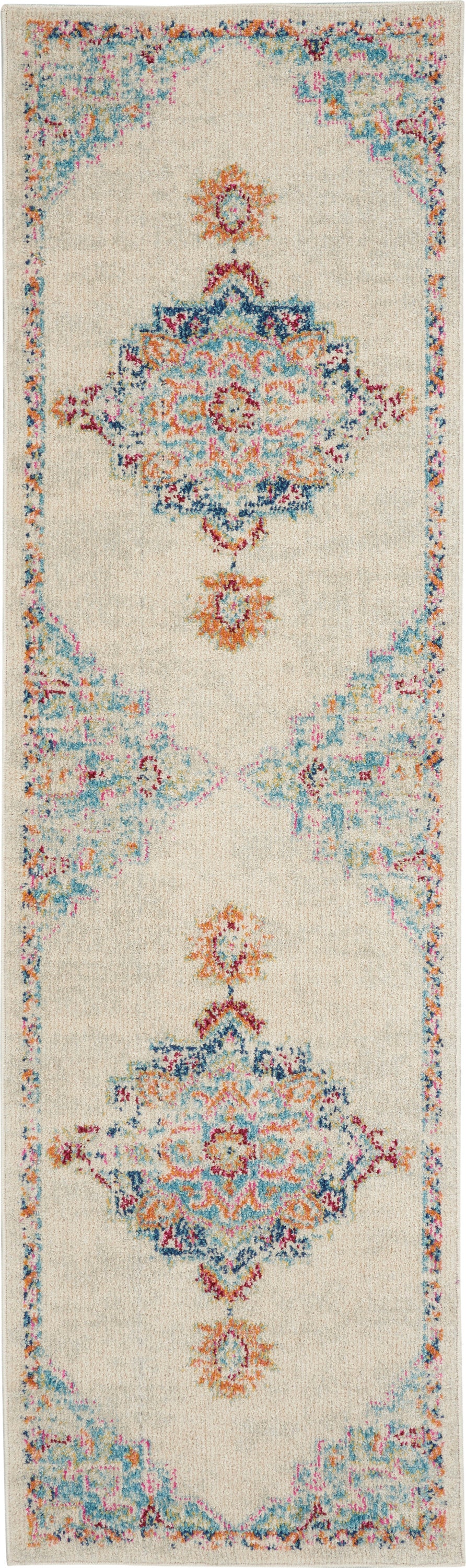Passion PSN24 Grey Multicolor Rug - Runner