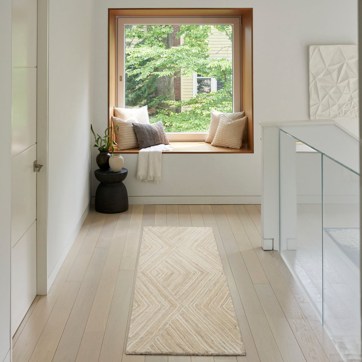 Graceful GRU03 Ivory Rug - room scene