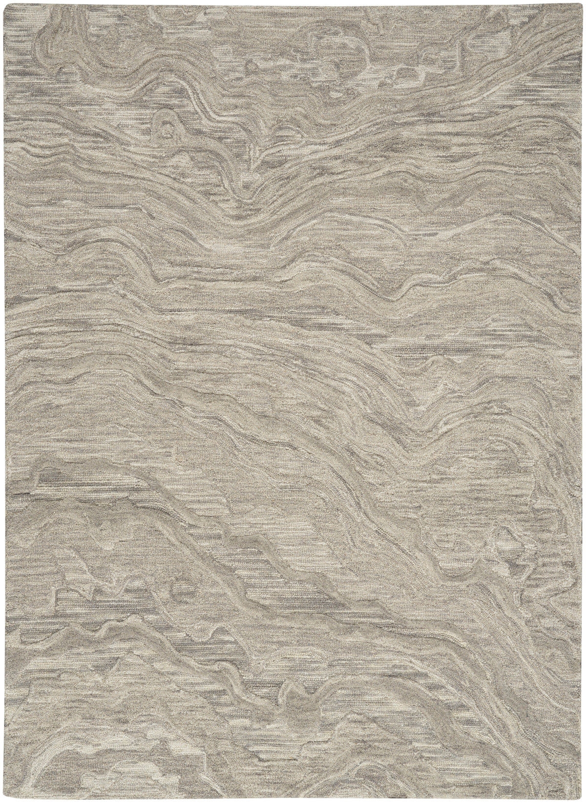 Graceful GRU01 Grey Rug - Rectangle