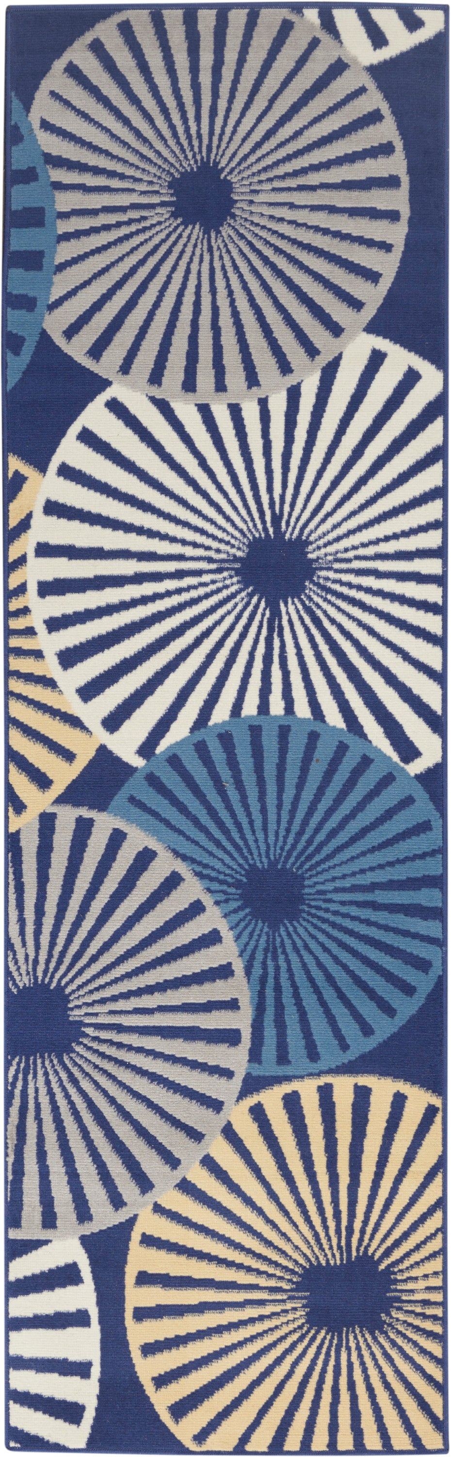 Grafix GRF20 Navy Rug - Runner