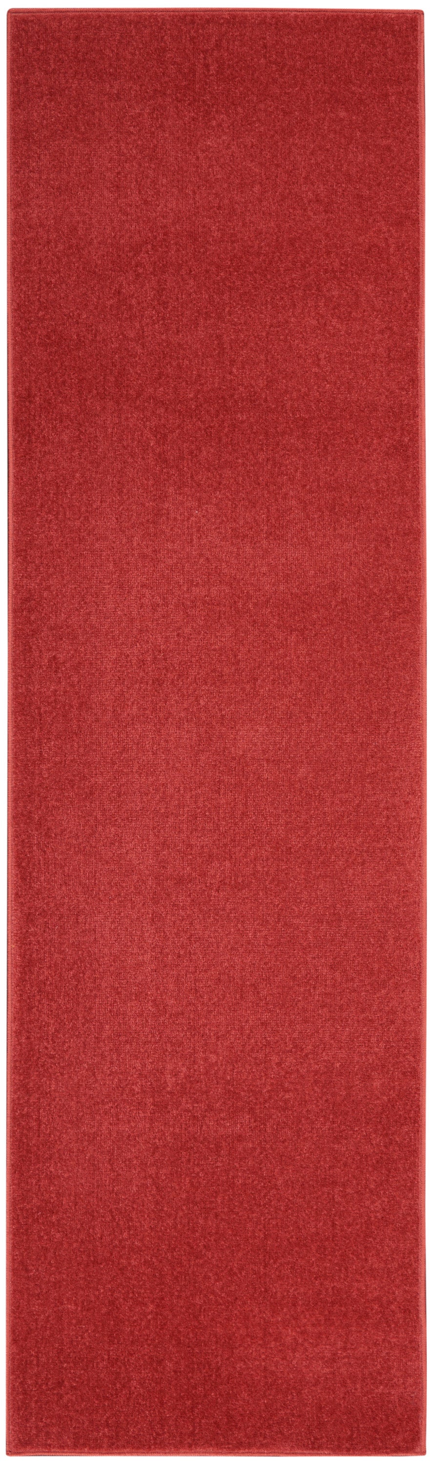 Nourison Essentials NRE01 Brick Red Rug - Runner