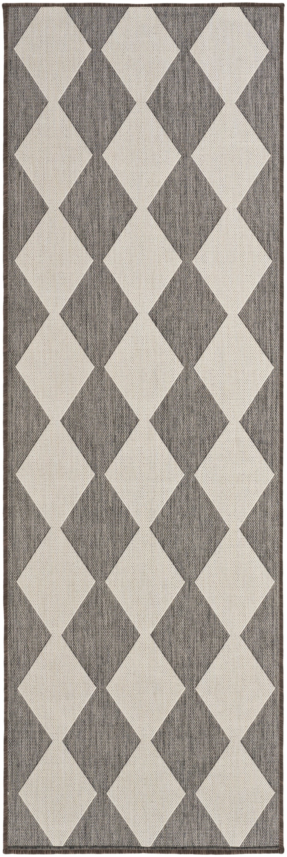 Positano POS04 Charcoal Rug - Runner