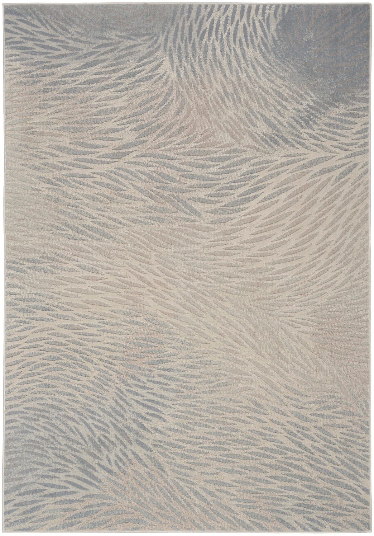 Lillian LIL04 Ivory Grey Rug - Rectangle