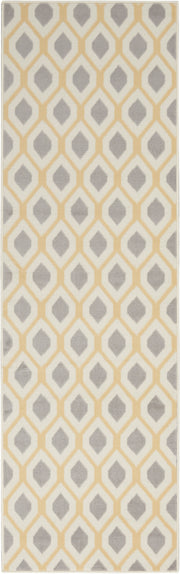 Grafix GRF22 White Rug - Runner