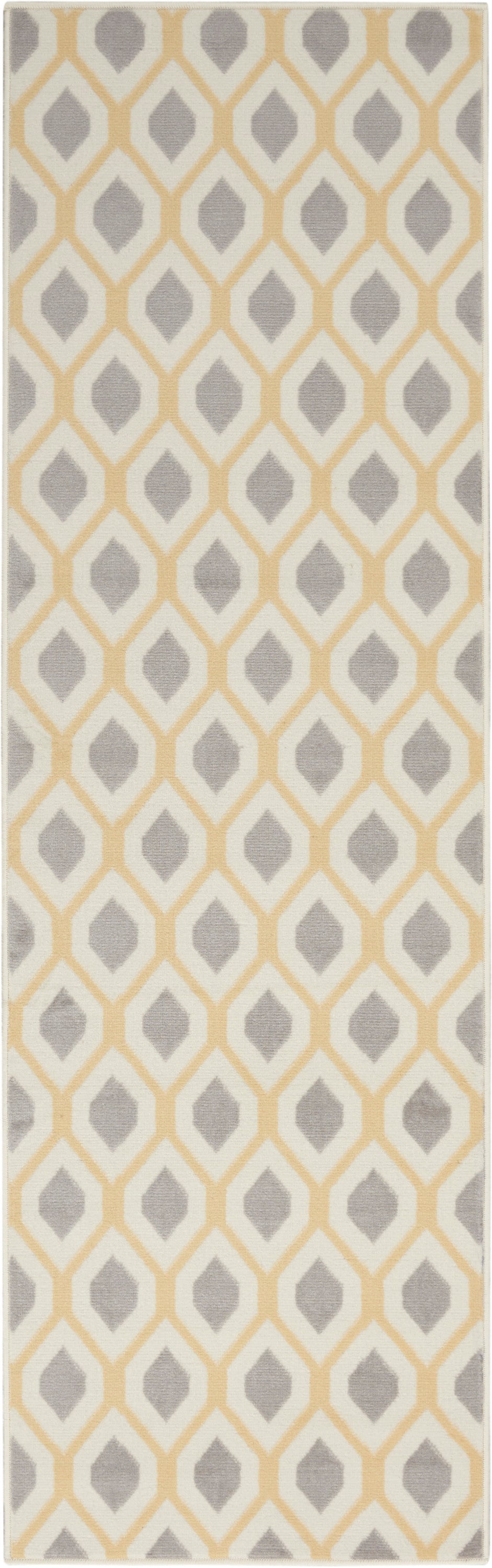 Grafix GRF22 White Rug - Runner