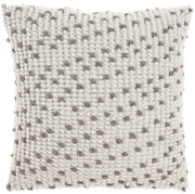 Outdoor Pillows IH013 Grey 18" x 18" Throw Pillows