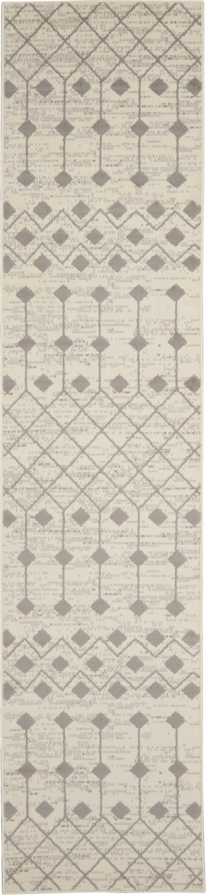 Grafix GRF37 Ivory Grey Rug - Runner