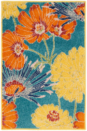 Allur ALR06 Turquoise Multicolor Rug - Rectangle