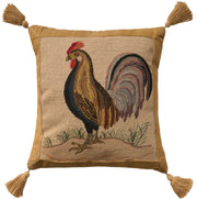 Vintage Pillow V8238 Beige 20" x 20" Throw Pillows