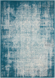 Karma KRM06 Ivory Blue Rug - Rectangle