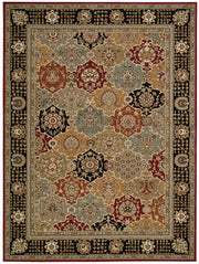 Persian Crown PC004 Black Rug - Rectangle