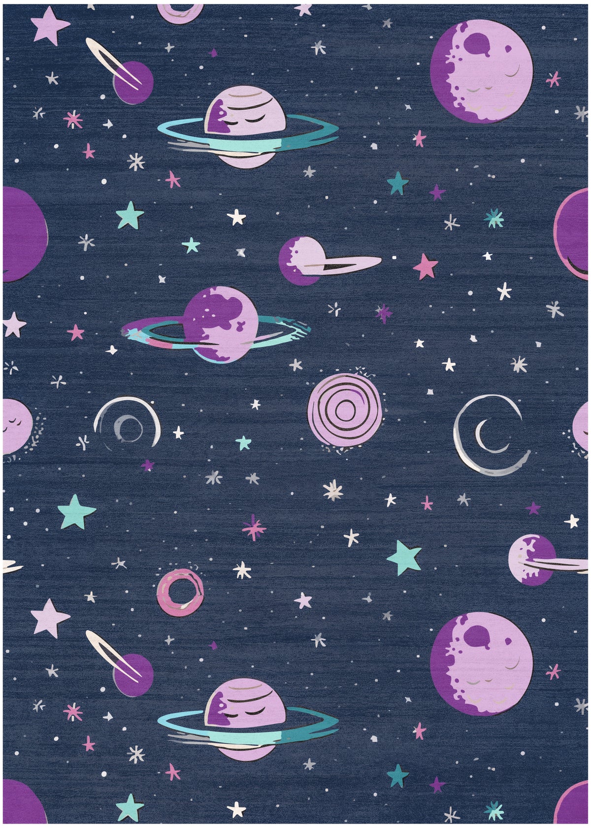 Imagination IMA27 Black Rug - Rectangle
