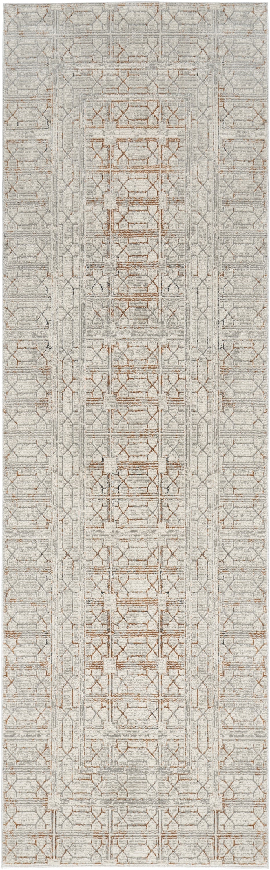 Desire DSR07 Ivory Beige Rug - Runner