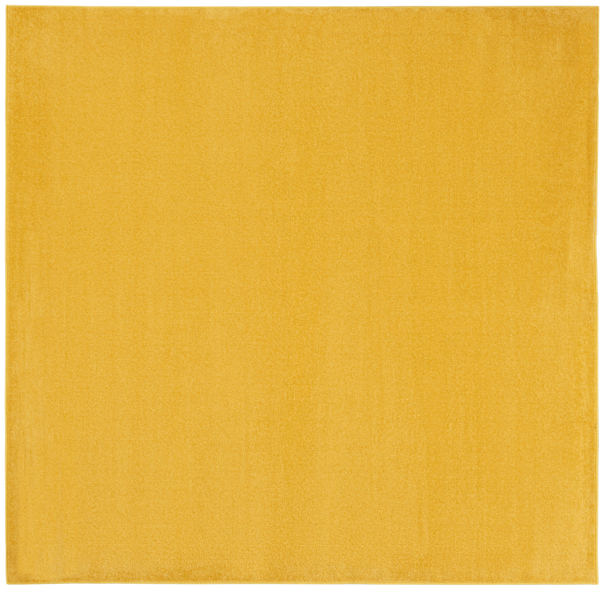 Nourison Essentials NRE01 Yellow Rug - Square