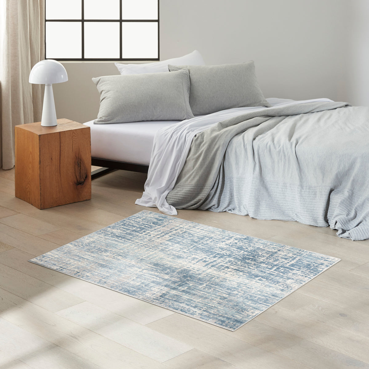 CK005 Enchanting ECH04 Seaglass Ivory Rug - room scene