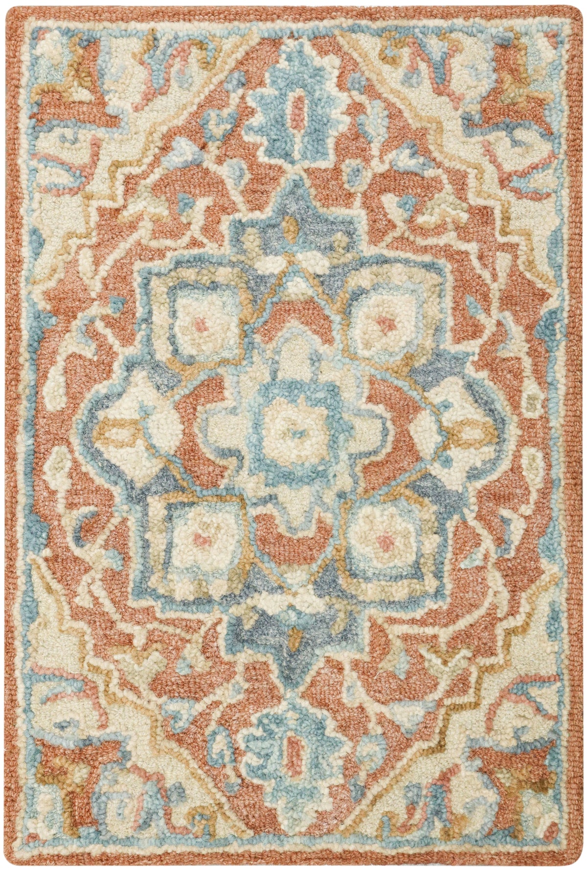Maison MSO06 Rust Ivory Rug - Rectangle
